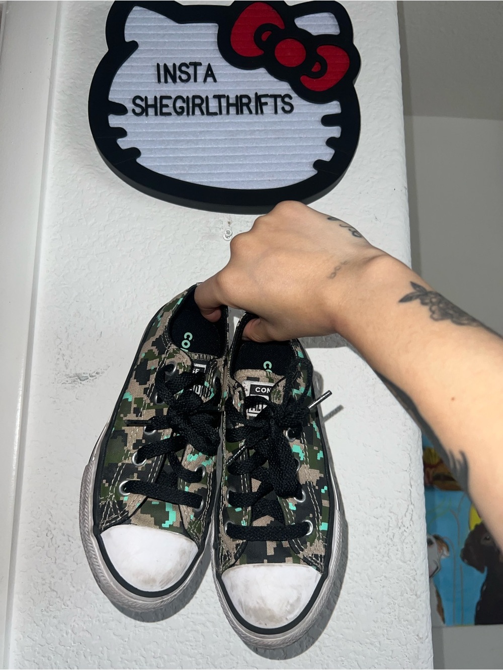 low top converse